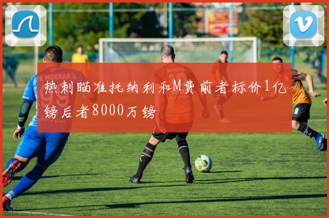 热刺瞄准托纳利和M费前者标价1亿镑后者8000万镑