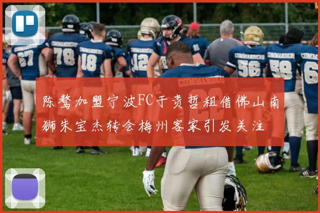 陈骜加盟宁波FC于贵哲租借佛山南狮朱宝杰转会梅州客家引发关注